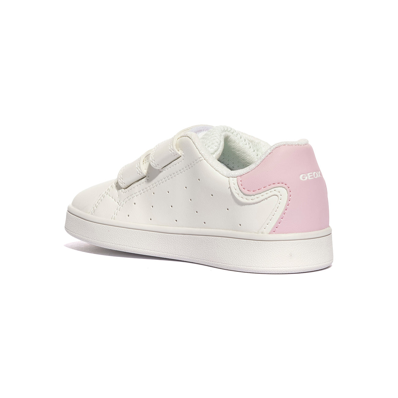 GEOX B365MA 000BC WHITE LT PINK        C0814 Sneakers Bambina 