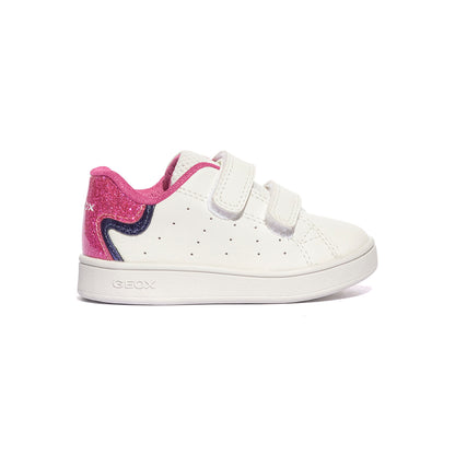 GEOX B365MA 0BCKC WHITE FUCHSIA        C0563 Sneakers Bambina 