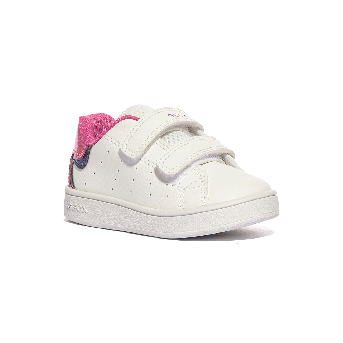 GEOX B365MA 0BCKC WHITE FUCHSIA        C0563 Sneakers Bambina 