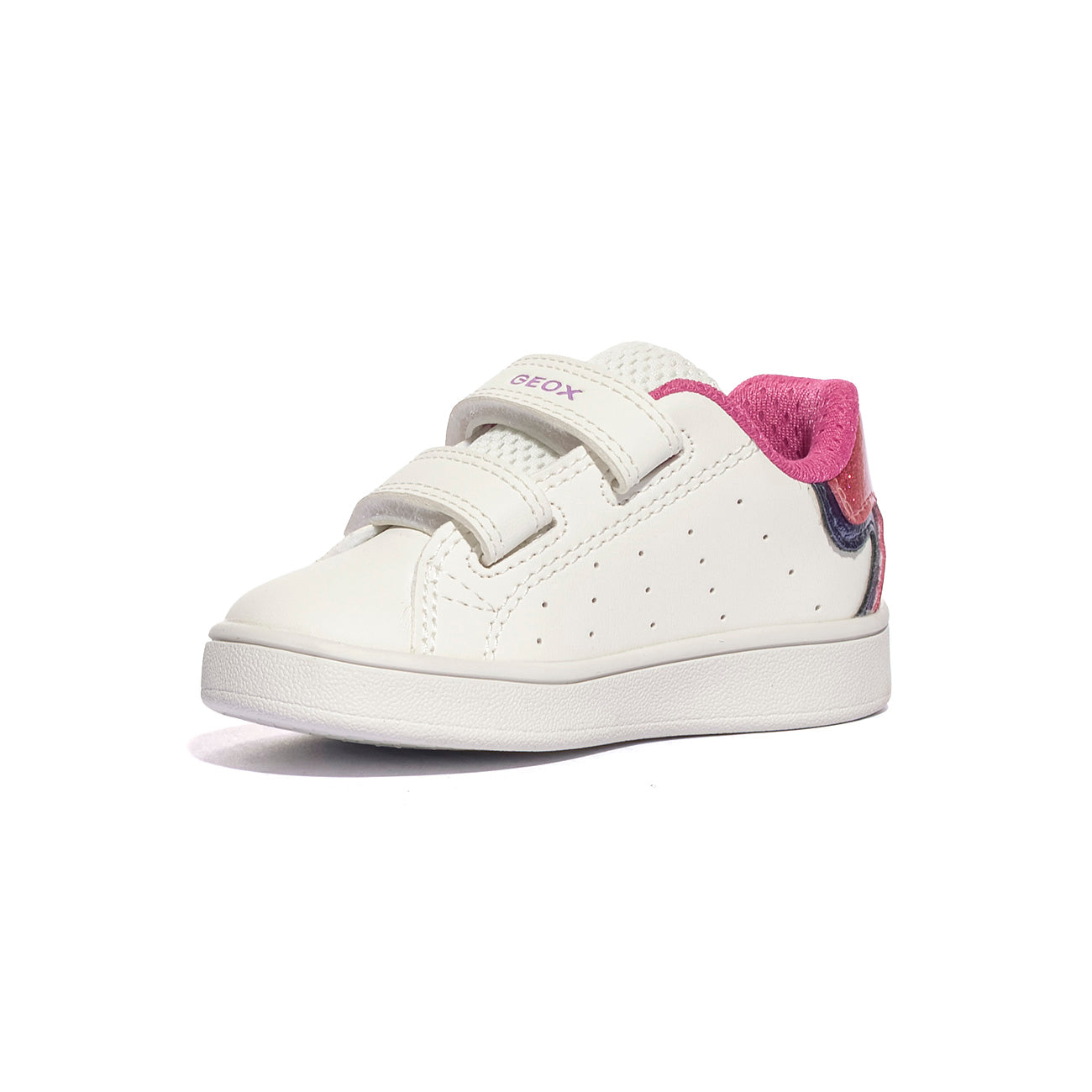GEOX B365MA 0BCKC WHITE FUCHSIA        C0563 Sneakers Bambina 