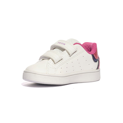 GEOX B365MA 0BCKC WHITE FUCHSIA        C0563 Sneakers Bambina 