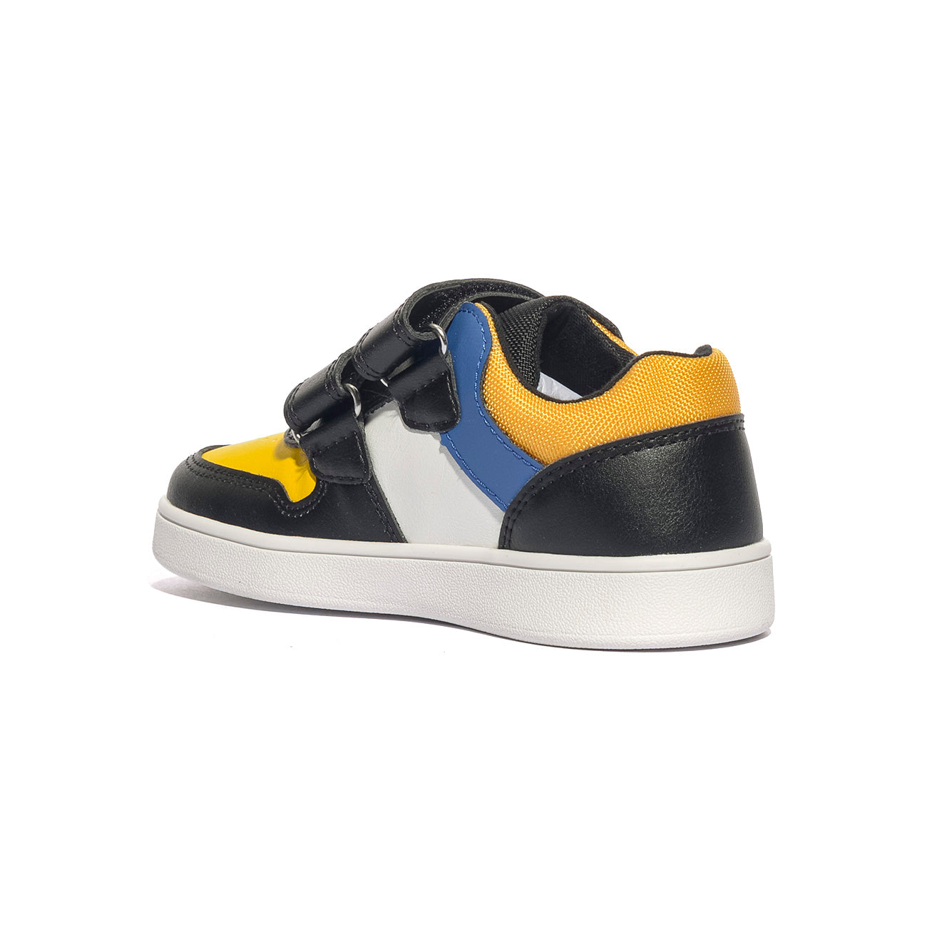 GEOX B565LA 000BC BLACK DK YELLOW      C9241 Sneakers Bambino 