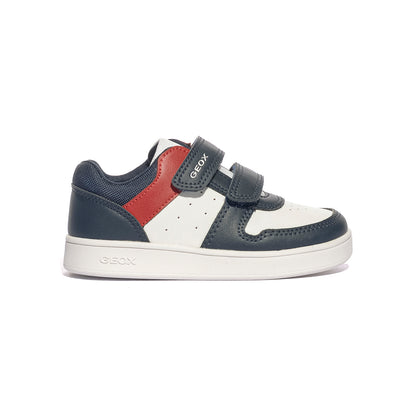 GEOX B565LA 000BC NAVY WHITE  C4211 Sneakers Bambino 