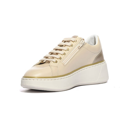 GEOX D55YHA 054AJ PAPYRUS LT GOLD      C1S2L Sneakers Donna 