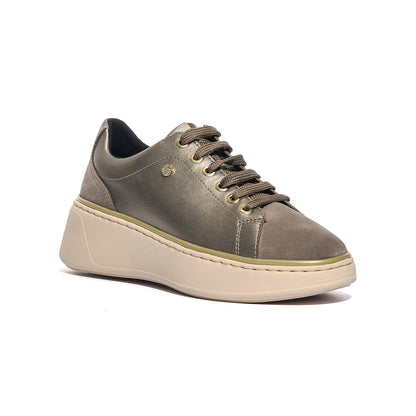 GEOX D55YHA 0AJ22 SAND TAUPE  C5335 Sneakers Donna 