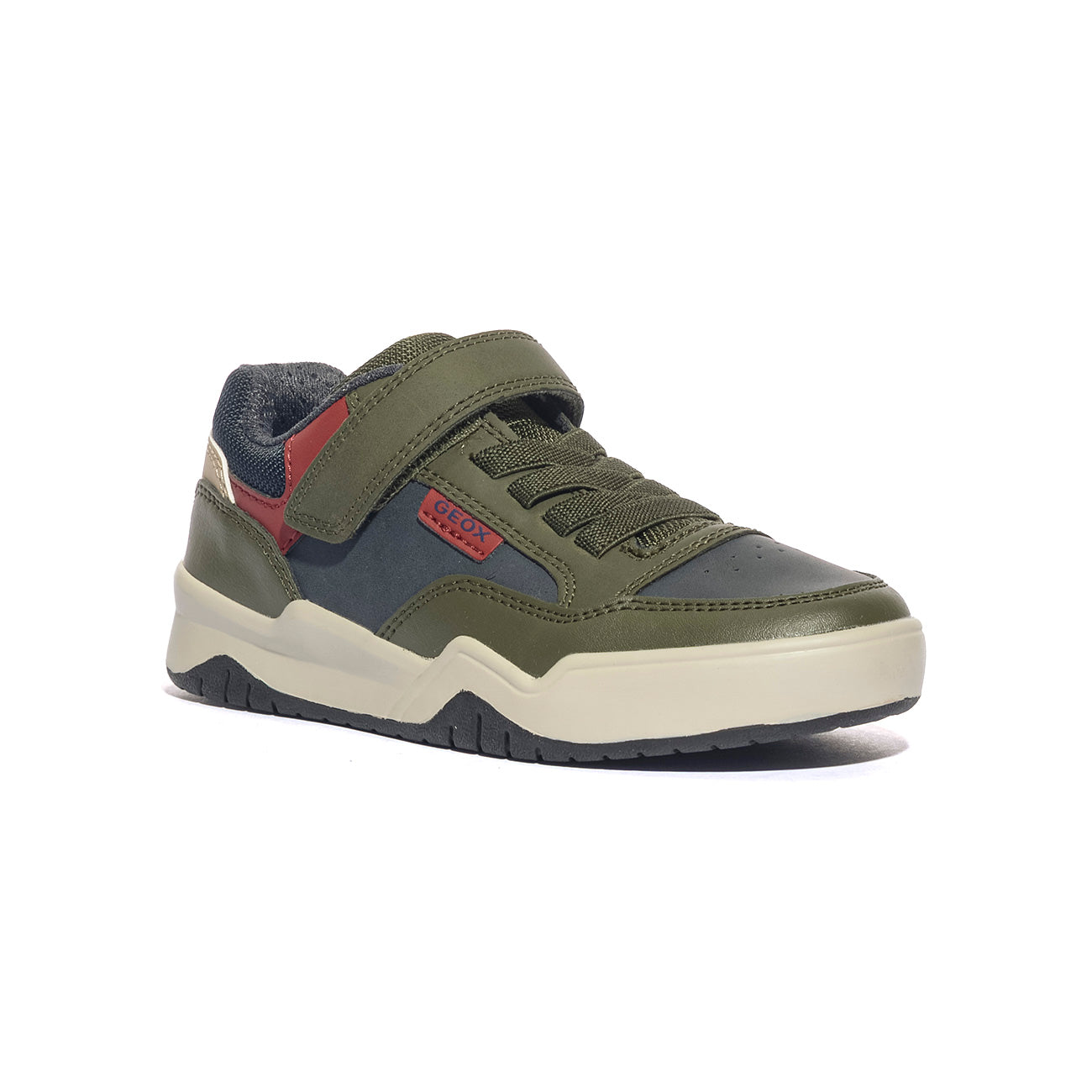 GEOX J367RE 0MEFU MILITARY NAVY        C0938 Sneakers Bambino 