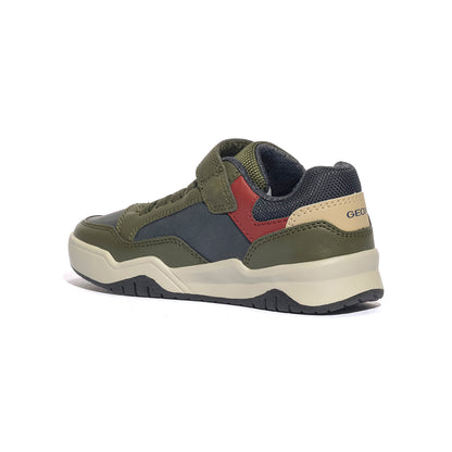 GEOX J367RE 0MEFU MILITARY NAVY        C0938 Sneakers Bambino 