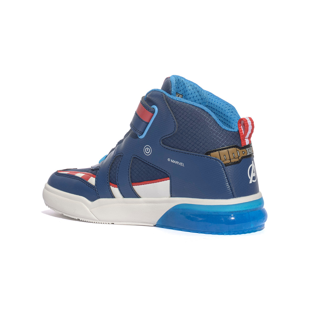 GEOX J369YC 0FU50 NAVY RED  C0735 Sneakers Bambino 
