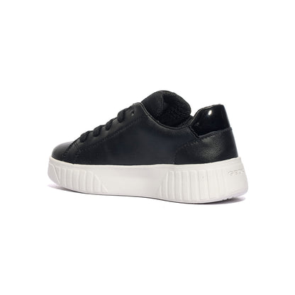 GEOX J45DVA 054AJ BLACK LT GOLD        C9258 Sneakers Bambina 