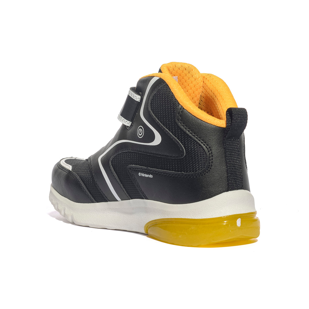GEOX J46LBJ 054FU BLACK YELLOW   C0054 Sneakers Bambino 