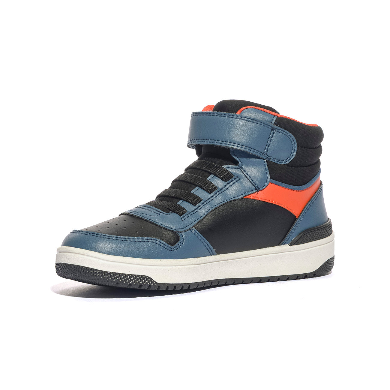 GEOX J46LQB 05415 BLACK BLUE  C0052 Sneakers Bambino 