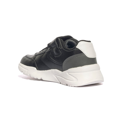 GEOX J56MQC 05411 BLACK ORANGE  C0038 Sneakers Bambino 
