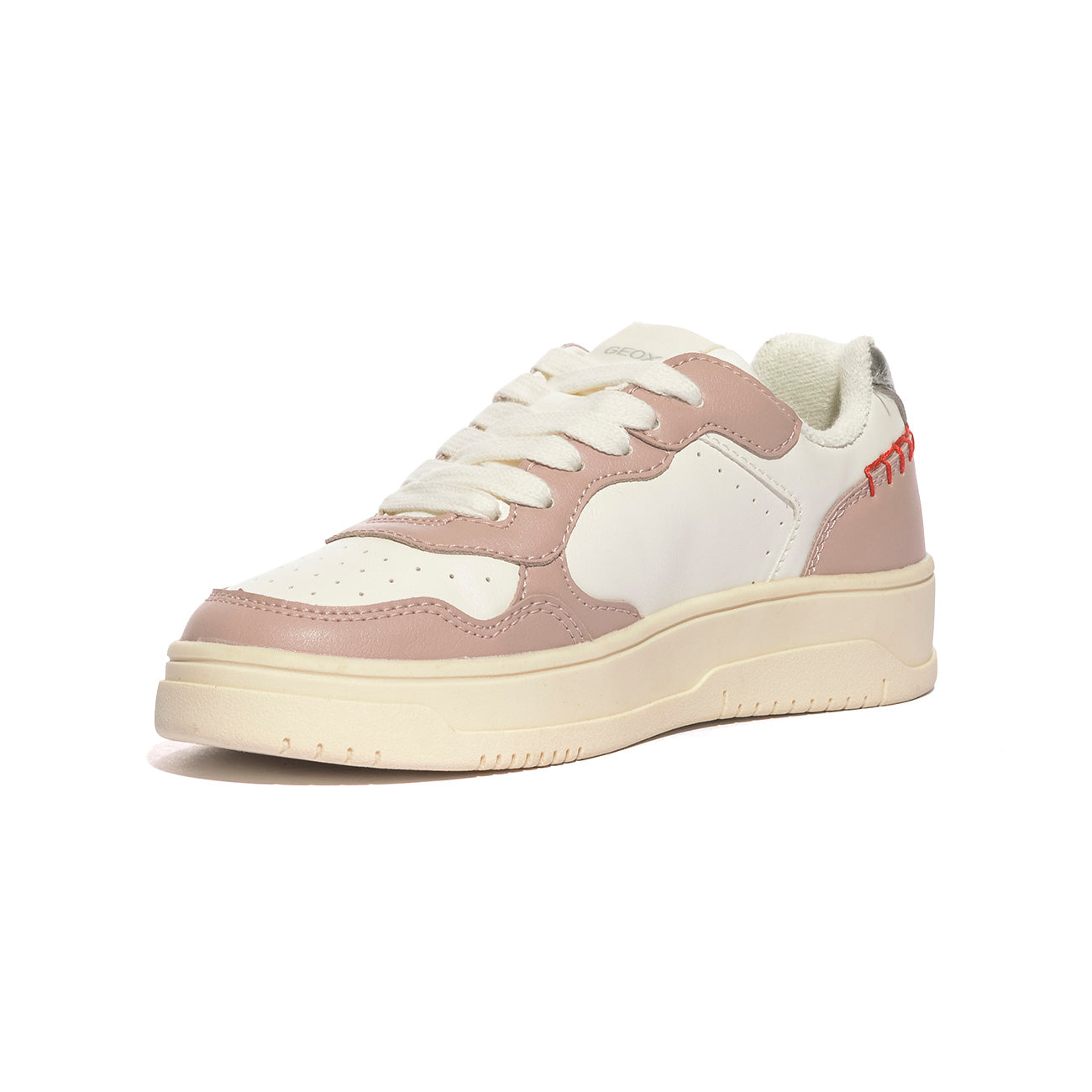 GEOX J56NLC 000BC WHITE ROSE   C0674 Sneakers Bambina 