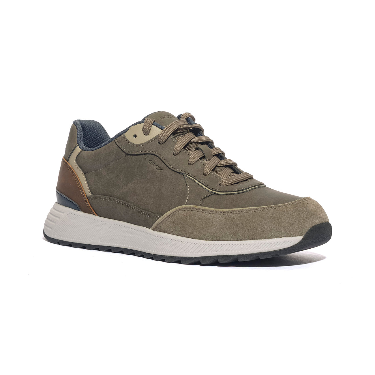 GEOX U55F1B 0EK22 DOVE GREY  C1018 Sneakers Uomo 