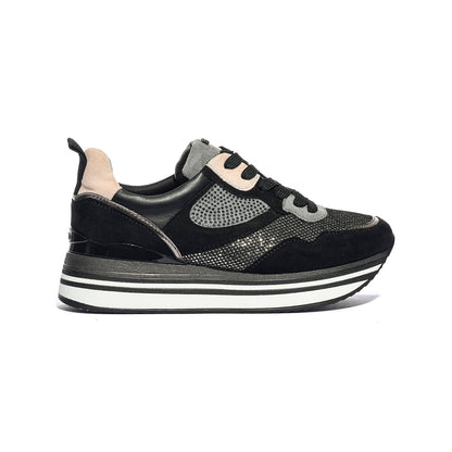 IN BLU INBLIN001314 NERO Sneakers Donna 