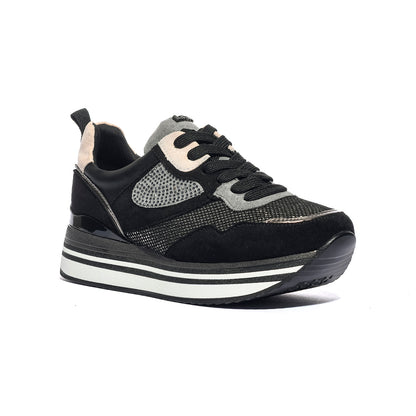 IN BLU INBLIN001314 NERO Sneakers Donna 