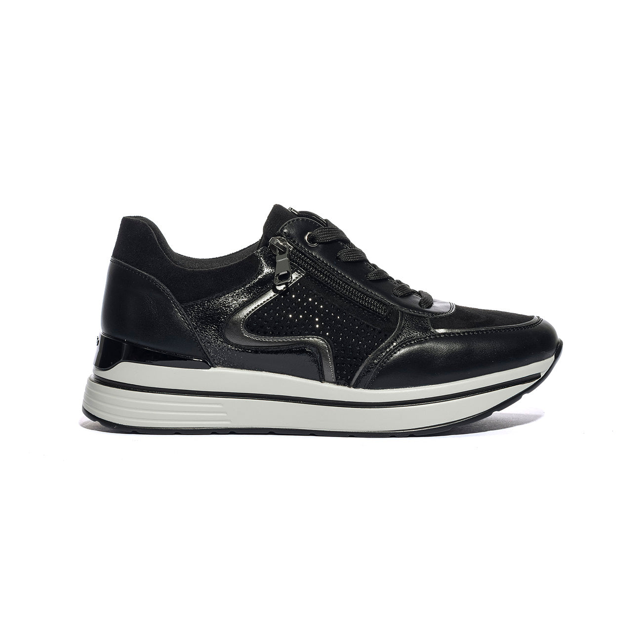 IN BLU INBLIN00350 NERO Sneakers Donna 