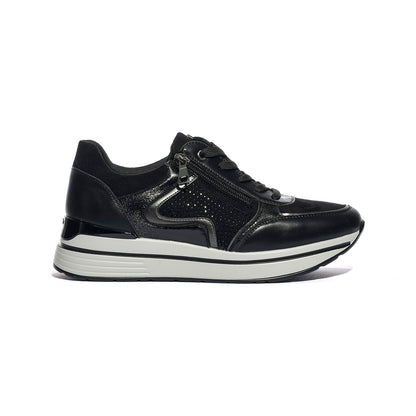 IN BLU INBLIN00350 NERO Sneakers Donna 