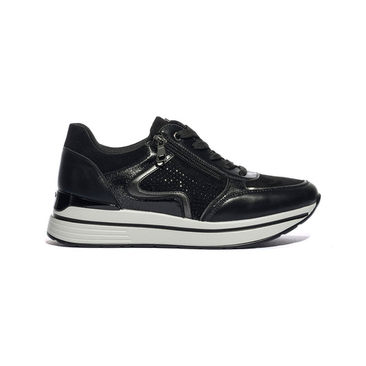 IN BLU INBLIN00350 NERO Sneakers Donna 