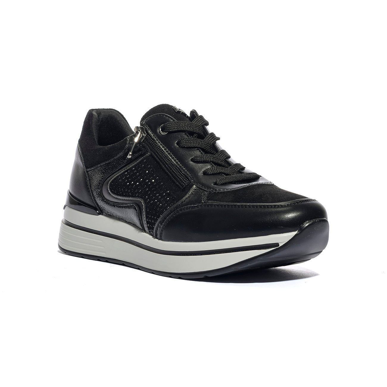IN BLU INBLIN00350 NERO Sneakers Donna 