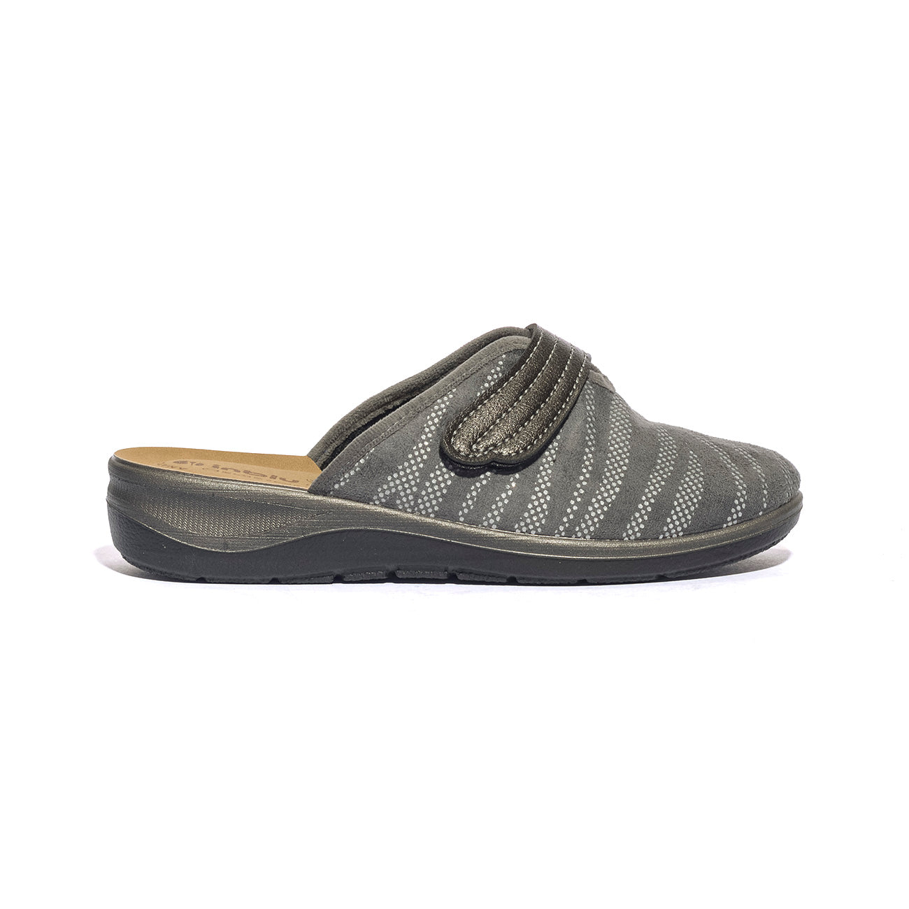 IN BLU OD000016 GRIGIO Ciabatte Donna 