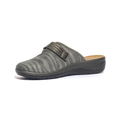 IN BLU OD000016 GRIGIO Ciabatte Donna 