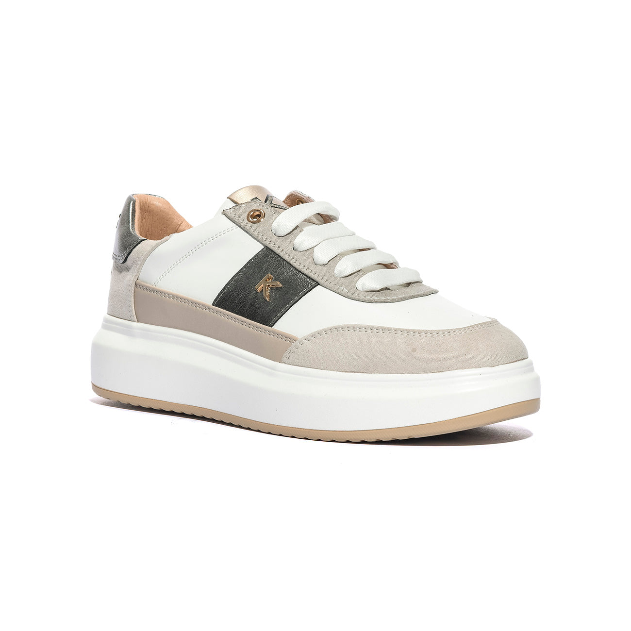 KEYS K11203 WHITE Sneakers Donna 