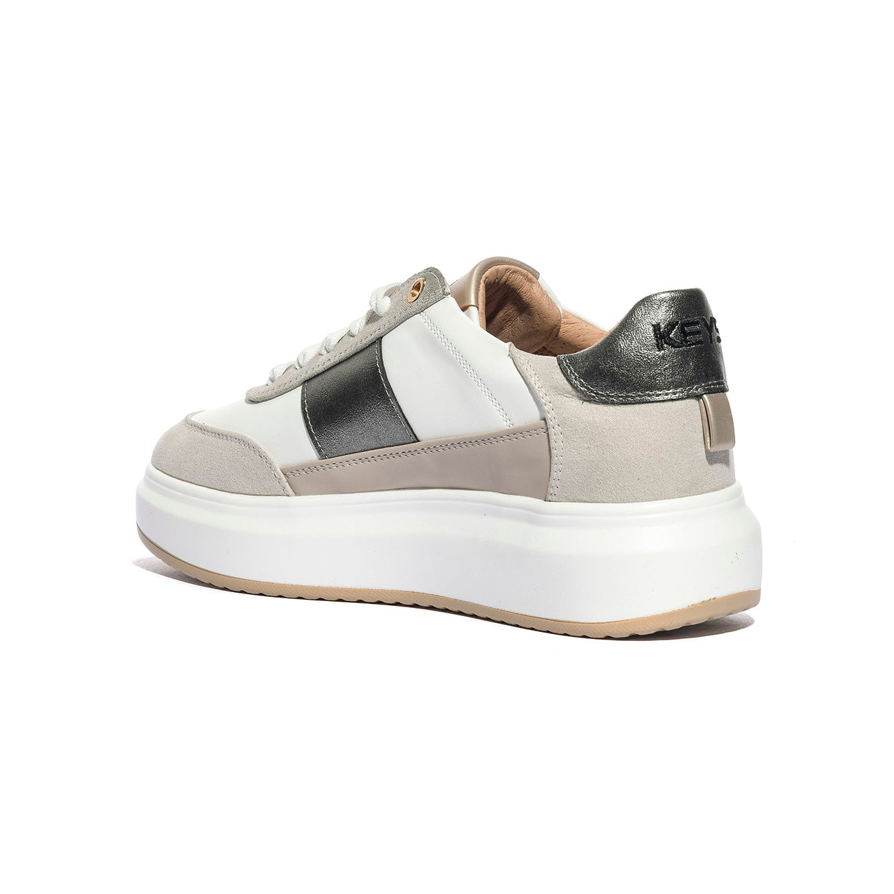 KEYS K11203 WHITE Sneakers Donna 
