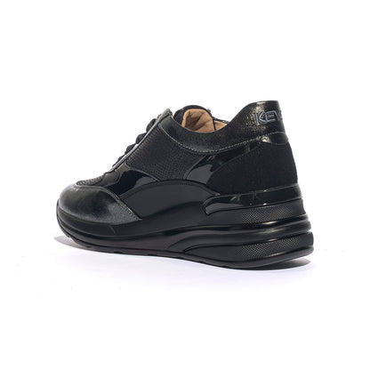 KEYS K11222 BLACK Sneakers Donna 