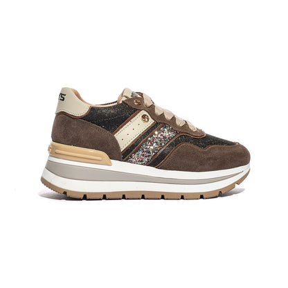 KEYS K11231 DK BROWN Sneakers Donna 