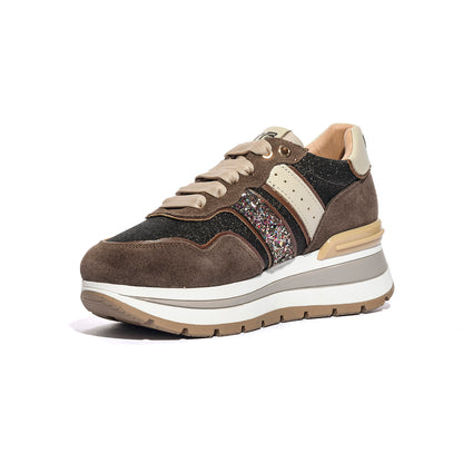 KEYS K11231 DK BROWN Sneakers Donna 