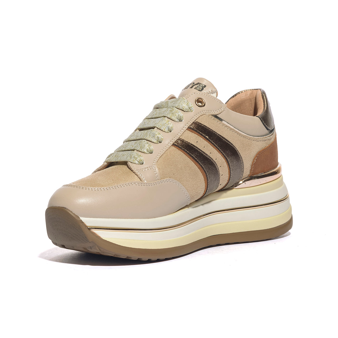 KEYS K11281 BEIGE BRONZO Sneakers Donna 