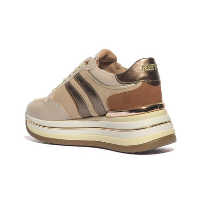 KEYS K11281 BEIGE BRONZO Sneakers Donna 