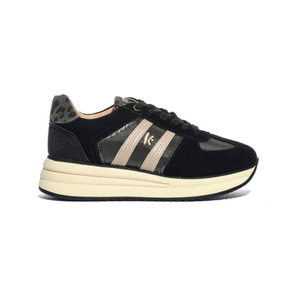 KEYS K11291 BLACK Sneakers Donna 