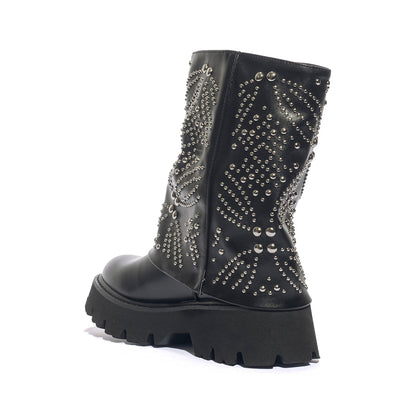 KHARISMA 1273BIS NERO Stivaletti Donna 