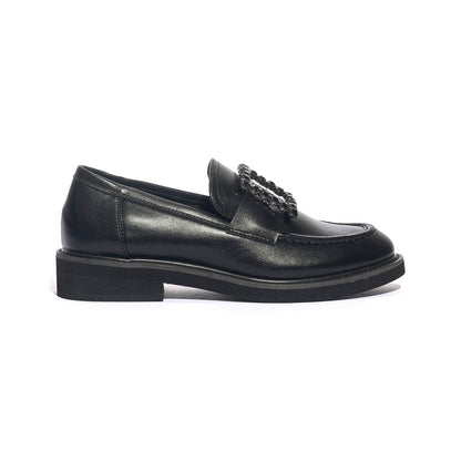 KHARISMA 1323 NERO Mocassini Donna 
