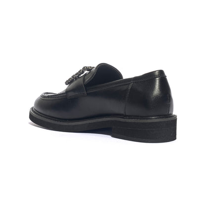 KHARISMA 1323 NERO Mocassini Donna 