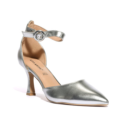 KISS KRISS 3033 ARGENTO Decollete Donna 