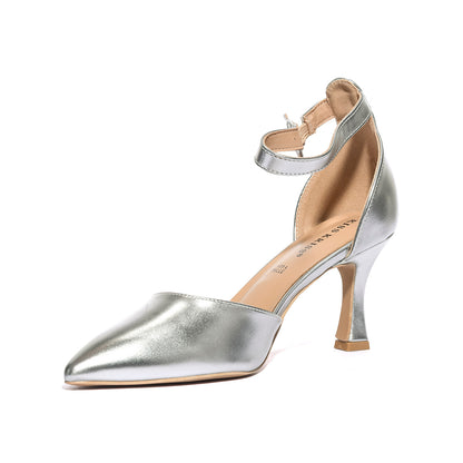 KISS KRISS 3033 ARGENTO Decollete Donna 