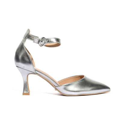 KISS KRISS 3033 ARGENTO Decollete Donna 