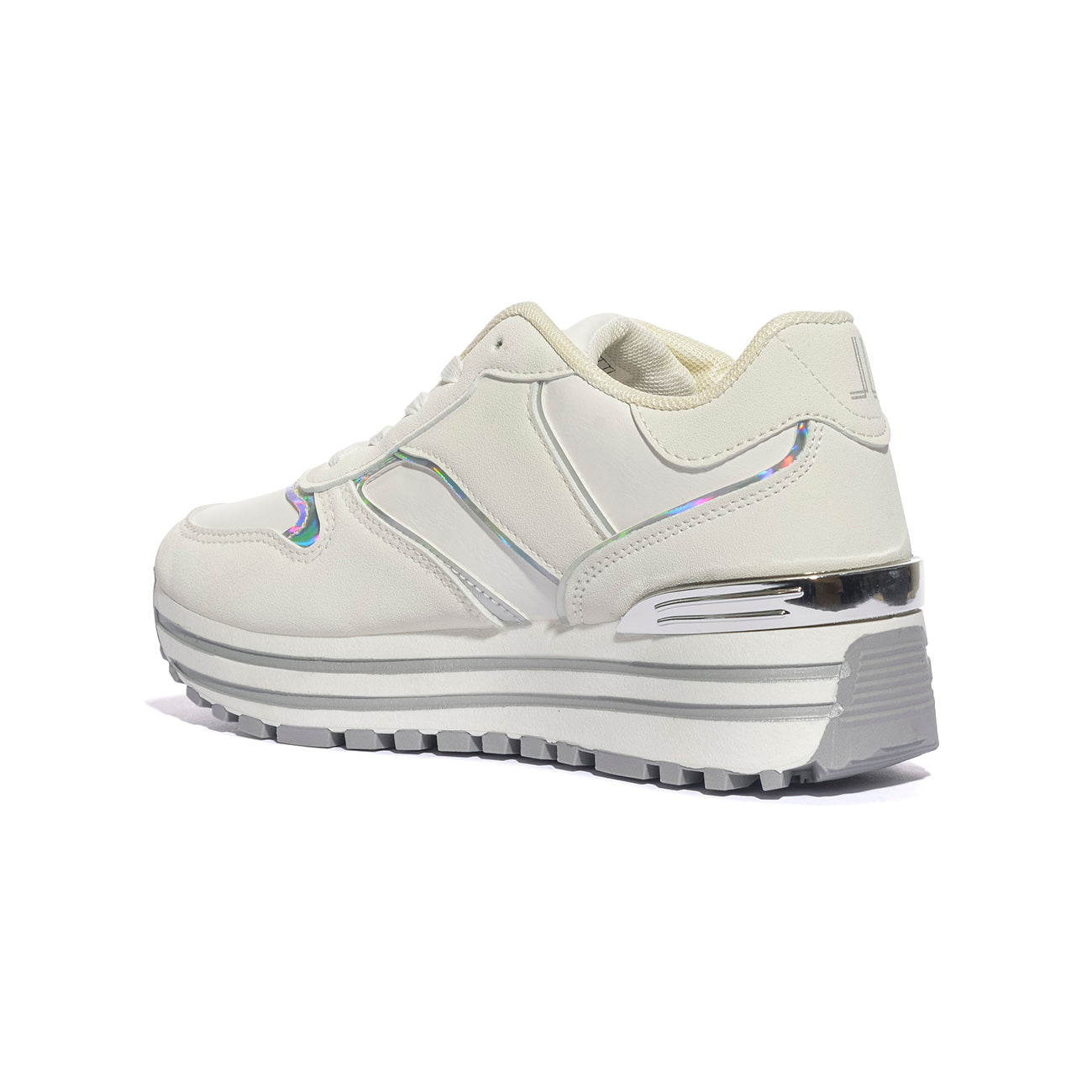LANCETTI LANC389 WHITE Sneakers Donna 