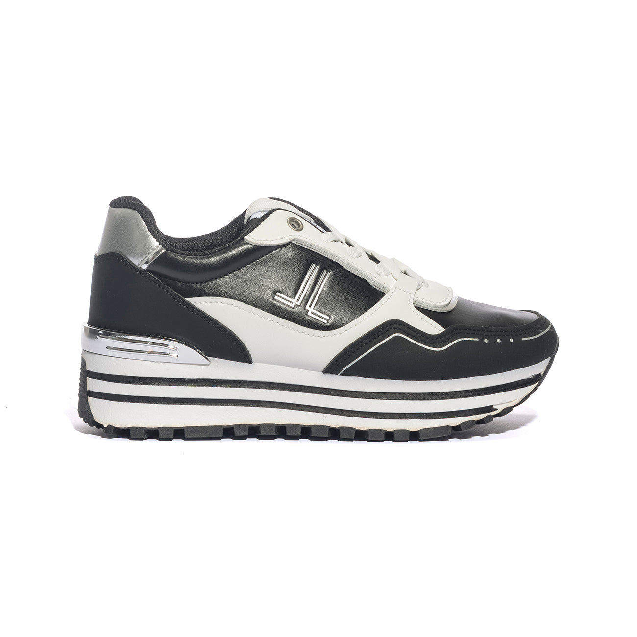 LANCETTI LANC48 GUN/BLACK C1223 Sneakers Donna 