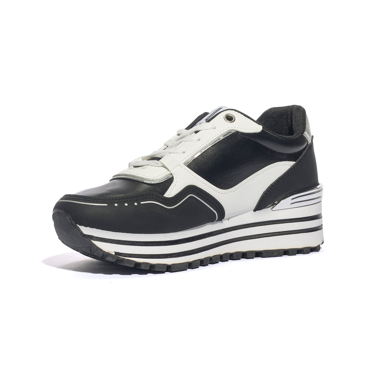 LANCETTI LANC48 GUN/BLACK C1223 Sneakers Donna 