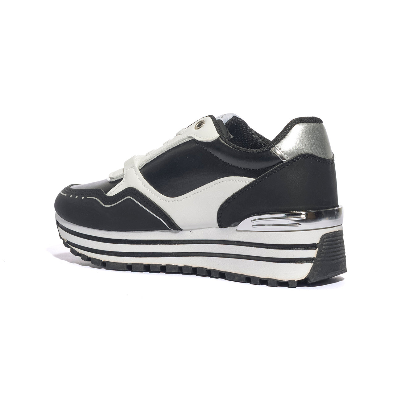 LANCETTI LANC48 GUN/BLACK C1223 Sneakers Donna 