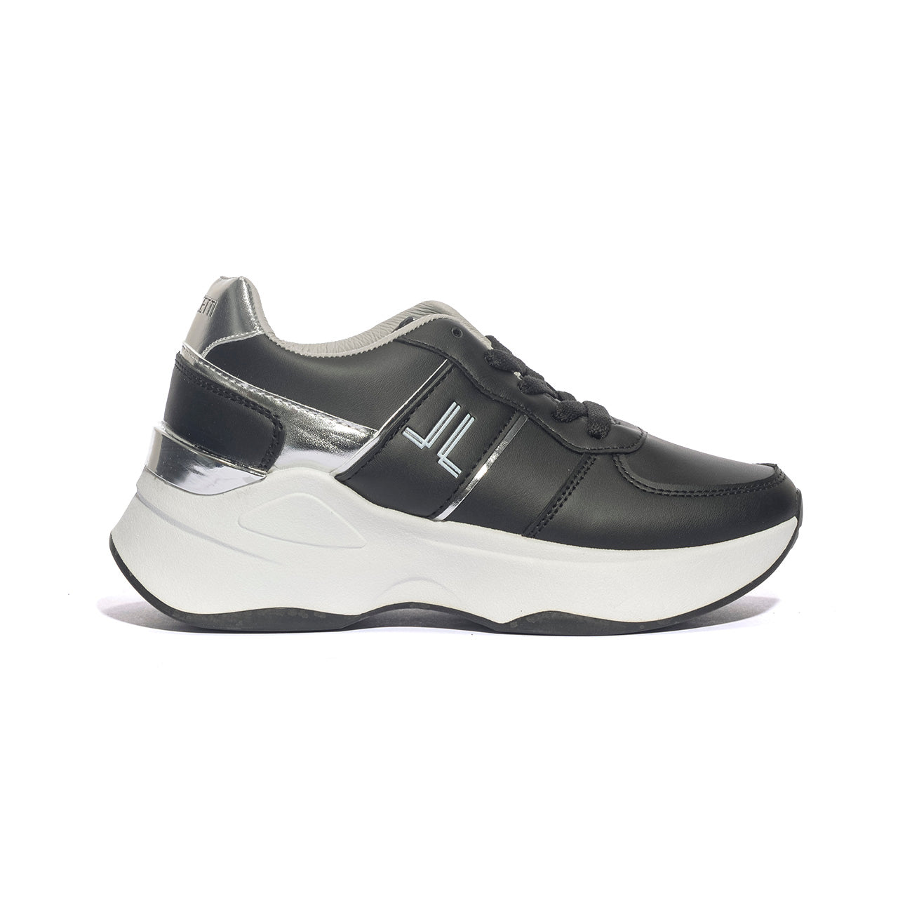 LANCETTI LANC85 BLACK SILVER Sneakers Donna 