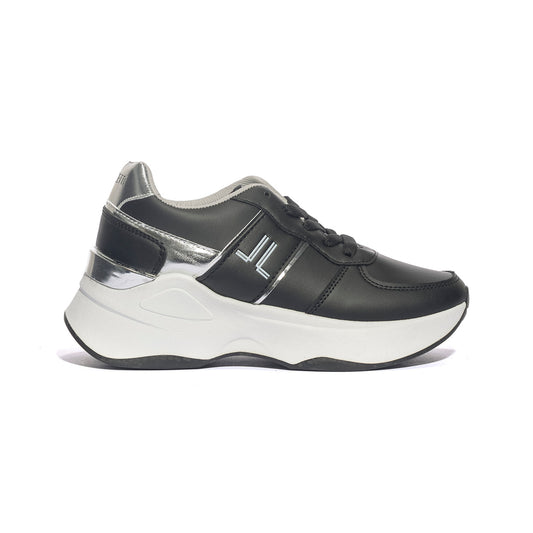 LANCETTI LANC85 BLACK SILVER Sneakers Donna 