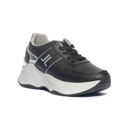 LANCETTI LANC85 BLACK SILVER Sneakers Donna 