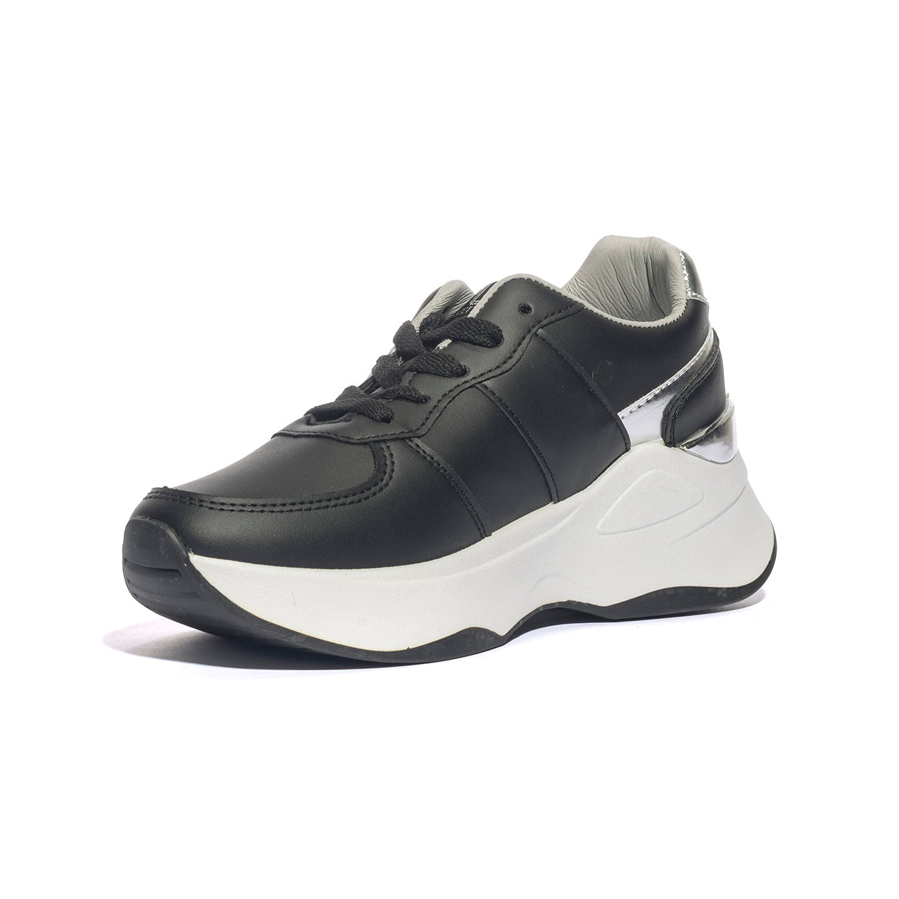 LANCETTI LANC85 BLACK SILVER Sneakers Donna 