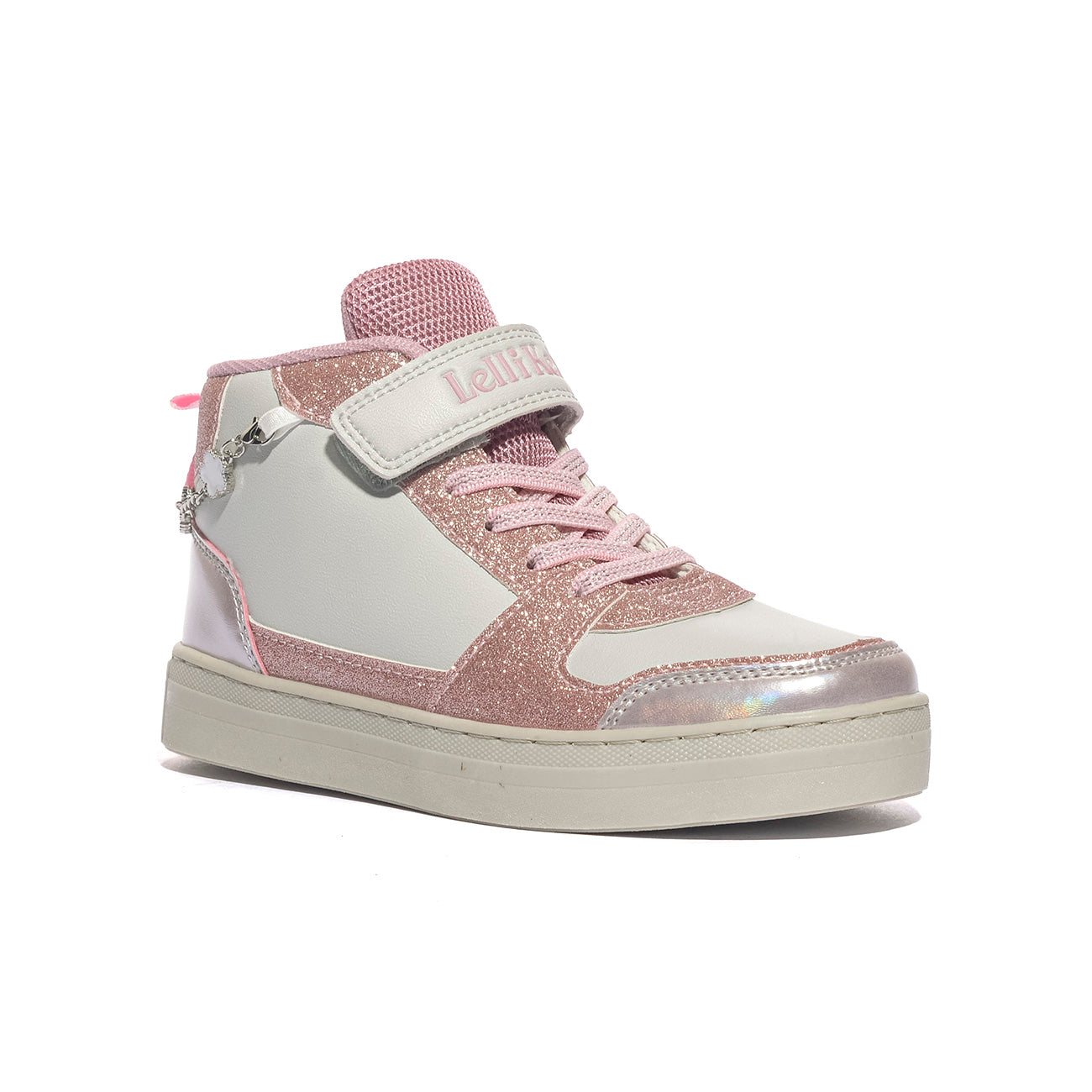 LELLI KELLY LKA4412 GRIGIO ROSA Sneakers Bambina 