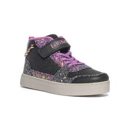 LELLI KELLY LKA4412 NERO PORPORA Sneakers Bambina 